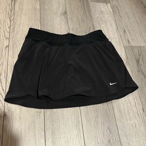 Nike Dri-FIT Skort Black Athletic Tennis Golf Running Women Small